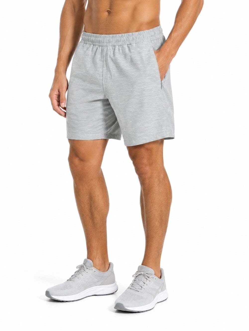 Freeballers Mens Grey Athletic Shorts Size Large Athleisure Sport